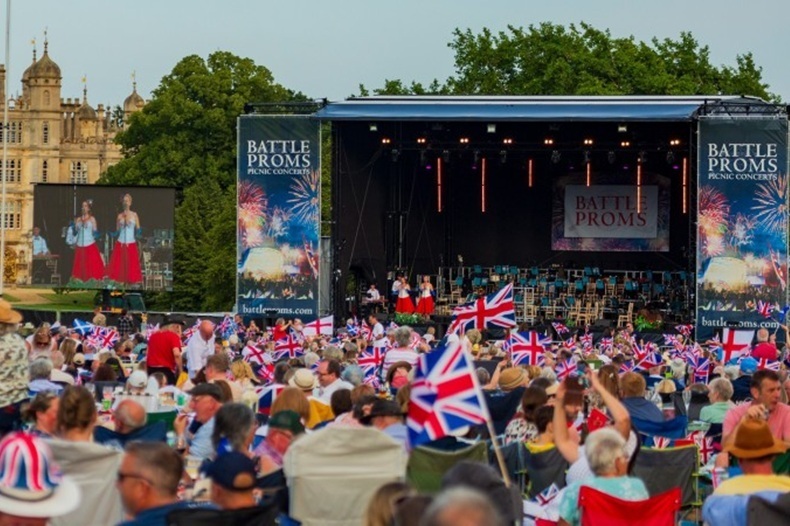 Battle Proms Picnic Concert at Burghley House