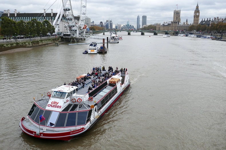 Thames River Cruise with Christmas Lunch