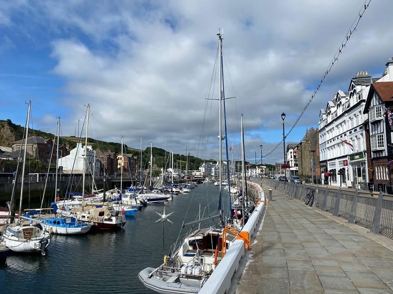 The Isle of Man & Great Laxey Wheel 
