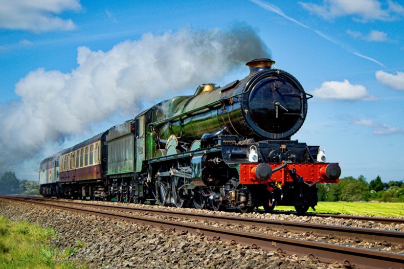 King Edward I at Nene Valley Railway with Cream Tea