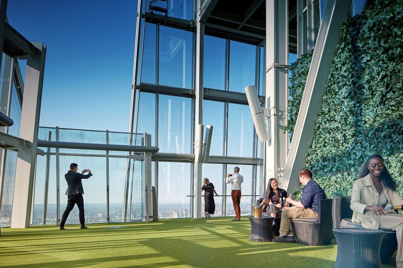 View from the Shard with Afternoon Tea