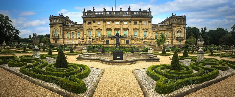 Yorkshire Contrasts- Harewood House & The Ripon Hornblower